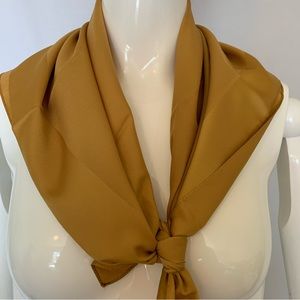 Gold, vintage scarf